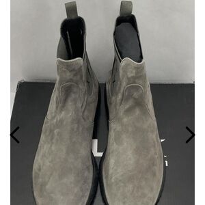 RLX Ralph Lauren Women's Gray Suede Ankle Boots